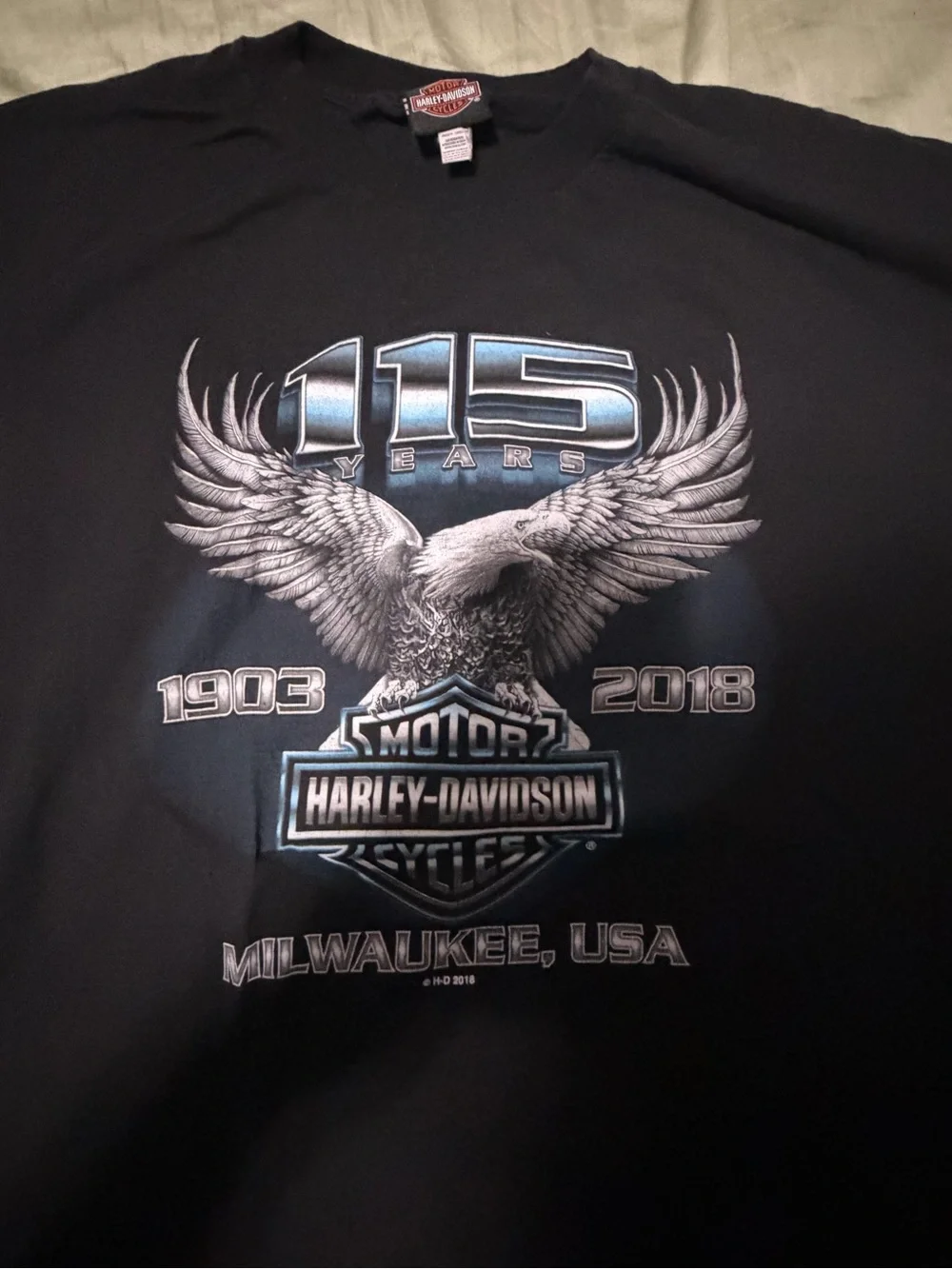 Harley-Davidson black harley